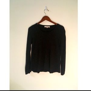 Loft Black Aline Sweater